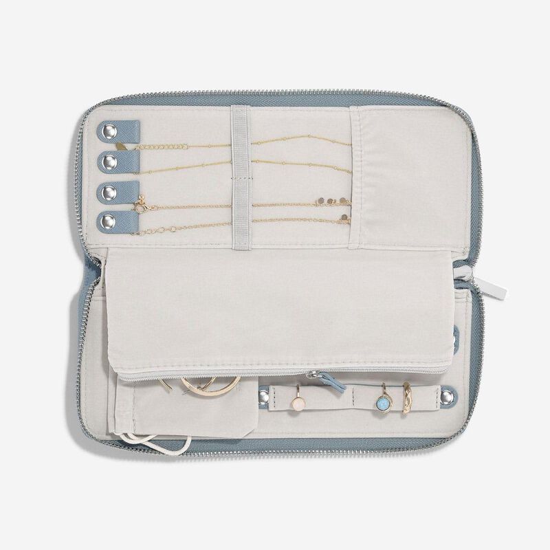 Stackers Jewellery Wallet Dusky Blue image number 1